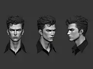 人、姿态、感觉、参考小盒子