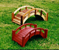 Small Garden Bridges | Create pretended babbling brook or pond underneath with a gracefully ...: 