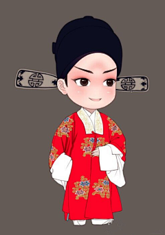 海洋之鑫2019采集到古风Q版