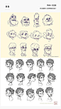【每日手绘！近百种欧美风格卡通形象表情】... 来自优秀网页设计 - 微博