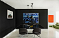 The designers at over,under, have transformed a two-bedroom 1,250 square foot apartment in Boston, Massachusetts, into a light filled space with custom cabinetry and a colorful felt wall.

 