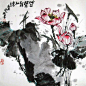 于恒希作品欣赏--荷花。