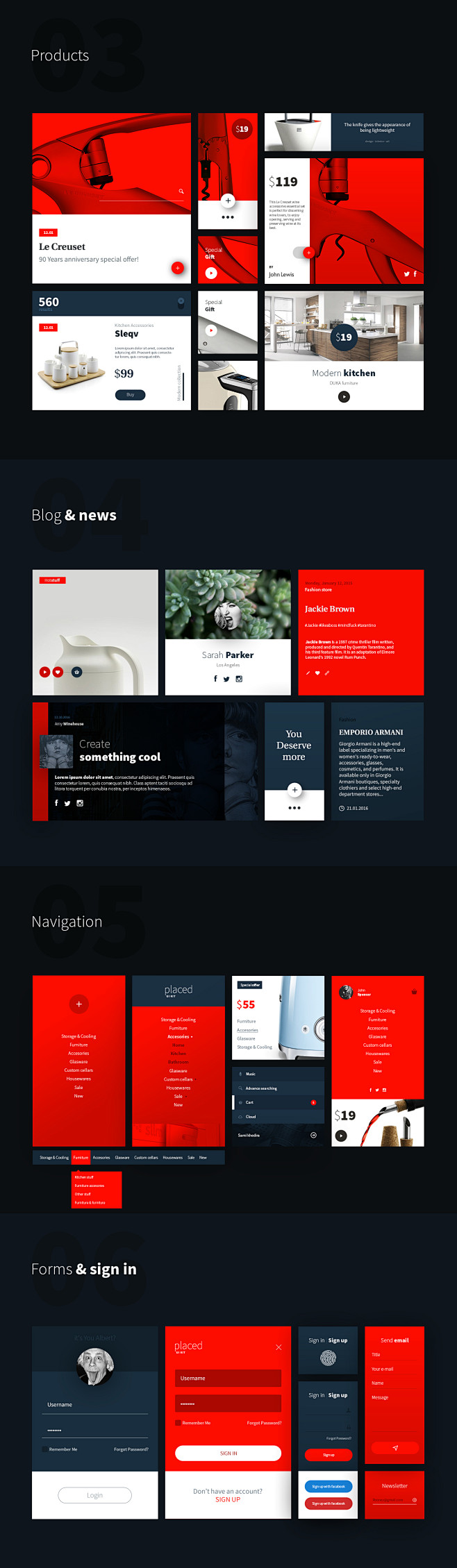 placed UI KIT : Plac...