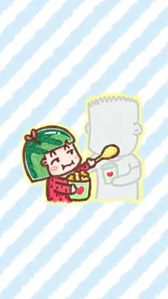 #瓜小西每日一画# 每个人心中都有一位空气先生。这个世界上，从来就没有最好的，只有最合适的。比如云朵和天空，微风和草地，比如我眼中的你，以及你眼中的我。愿你找到他，晚安。#空气先生日志##瓜小西# #西瓜# #头像# #Q版# #卡通# #可爱# #涂鸦# #锁屏# #壁纸# #配图#