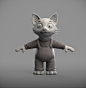 Highway Rat - Kitten Marquette, Danie Malan : I had the pleasure to work on the film called The Highway Rat with director Jeroen Jaspaert . The objective was to create a character that looked hand made with clay, so we had to break symmetry with the sculp