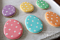 Easter egg cookies