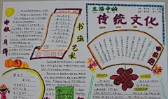 生活中的传统文化相当多，以节日为例：
(中国)传统节日有春节  元宵节 头牙 寒食节 清明节 端午节 七夕 中元节 中秋节 重阳节 冬至 腊八节 尾牙 祭灶 除夕

我想大家最喜欢的就是春节、清明、端午、中秋了，为啥呢，因为他放假啊。哈哈    2008年之后加入了法定节假日

传统节日的形成过程，是一个民族或国家的历史文化长期积淀凝聚的过程，我国的传统节日，无一不是从远古发展过来的。从这些流传至今的节日风俗里，还可以清晰地看到古代人民社会生活的精彩画面。