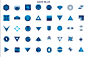 1000个层次渐变特色LOGO图形 1000 awesome gradients logos :  