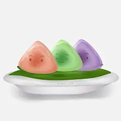 端午节表情水晶粽子图片大小3000x3000px 图片尺寸1.99 MB 来自PNG搜索网 pngss.com 免费免扣png素材下载！表情#彩色粽子#端午节#广式美食#卡通手绘#可爱#水晶皮#水晶粽子#甜粽子#习俗#