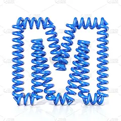 春天，螺旋电缆字体催款单-M.3d