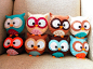 Felt owls. :'D