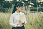 Asian, Student, Book, Child, Girl