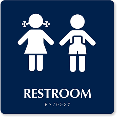 Restroom Boys Girls ...