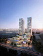 Qian Tan Office Park, Shanghai, China by Shanghai Binjiang International Tourist Resort Development Co., Ltd. and Benoy