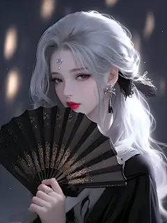 折扇如画、满目成烟|国风版壁纸头像 - 小红书