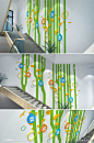 植物幼儿园楼梯文化墙素材