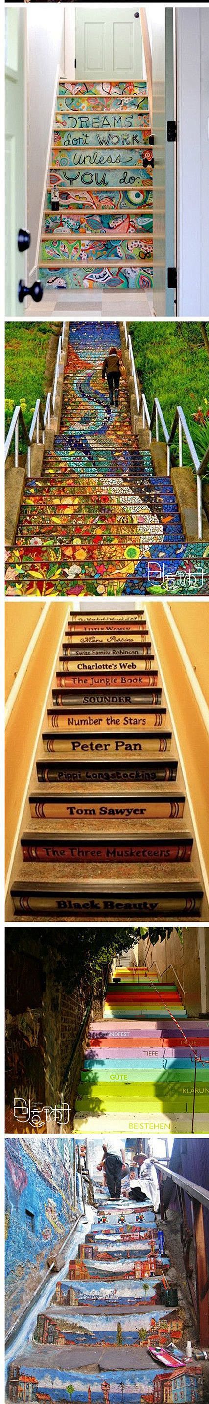奇趣斑斓的楼梯|微刊 - 悦读喜欢