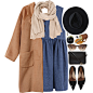 A fashion look from January 2016 featuring loose dress, oversized coat and heels & pumps. Browse and shop related looks.