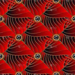 希腊,三维图形,红色,条纹,纹理,华丽的,平视角,几何形状,纺织品,弯曲