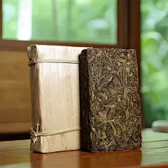 云南普洱茶生茶黄片砖普洱生茶茶砖云南昆明发货笋壳包装500g/砖-淘宝网
