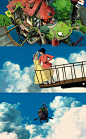 【哈尔的移动城堡 ハウルの動く城 2004】99<br/>宫崎骏 Hayao Miyazaki <br/>#电影场景# #电影截图# #电影海报# #电影剧照#