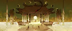 / 恰逢瑶台月下仙 /_荀白茶司__插画师作品_涂鸦王国gracg.com