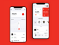 Alfa-Bank App service alfa bank animation design ux ui mobile bank interface finance app finance cards design banking bank app bank app