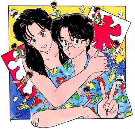日本90后插画家山根庆丈，还挺喜欢这种昭...