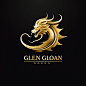 金龙标志logo海报