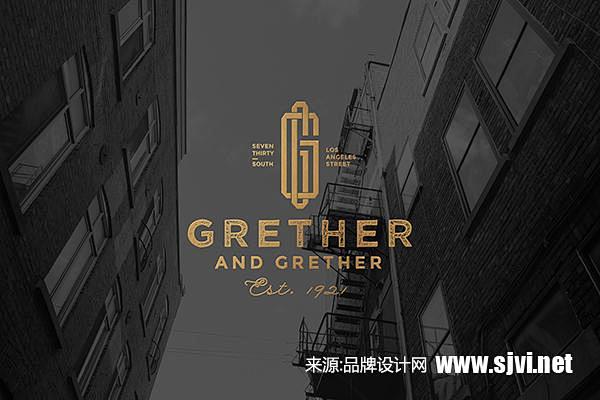 g字母logo/建筑logo设计/公司品...