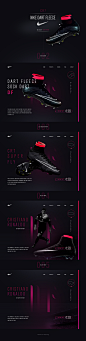 NIKE CR7 : Website Design UI and UX