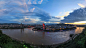 The river