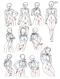 人体比例头部五官肌肉