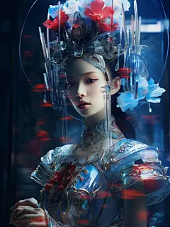AI绘画 Wits-官方站点
Midjourney  赛博国风
超现实主义，赛博，科技