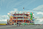 Jour de Fête  - franckbohbot : JOUR DE FÊTETop ten hits intermingle with bad, pulsing 90s techno, as a rumbling bass filters up from the trash-strewn ground to form a head-splitting cacophony, tolerable only to the soundest, youngest, or drunkest of minds