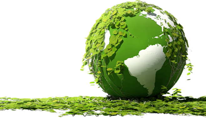 地球图片素材PNG免抠ECO素材 环保