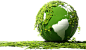 地球图片素材PNG免抠ECO素材 环保