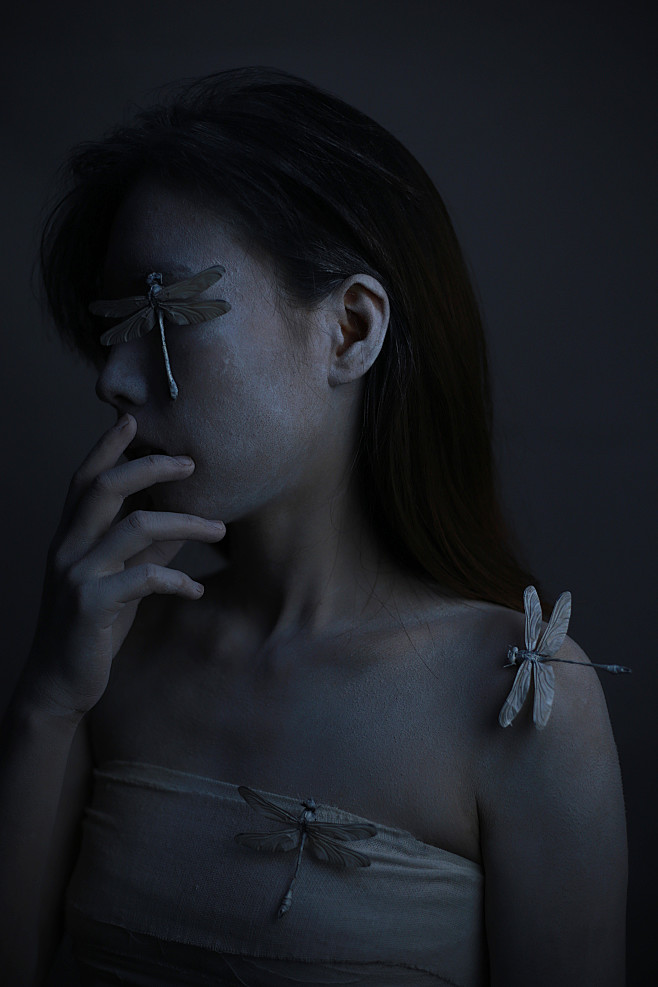 黑暗系人像摄影