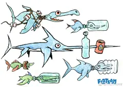 #前瞻#【在这片大陆被海洋完全覆盖的世界生存下去——Flotsam】设定有点像之前官博娘介绍过的Landless（O网页链接），不过相较起来画面更卡通化一些。玩家可以从海洋中收集食物，回收废料，从被污染的环境中获取淡水，也是生存的重要要素之一。建筑并发展自己的特色海上城市，吸引更多的客人 ​​​​...展开全文c