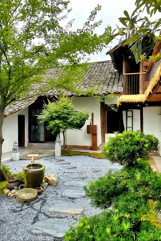 农家小院，一方庭院，一方天地 - 小红书-花瓣网