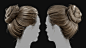 Hair Bun Unreal - 07/18, William Moberg : My love/hate-relationship with real-time hair continues with this hair bun. The haircards are created using XGen and Arnold in Maya. The haircards are placed in Maya. I did this hairstyle in about 4 days.
1x 1024x