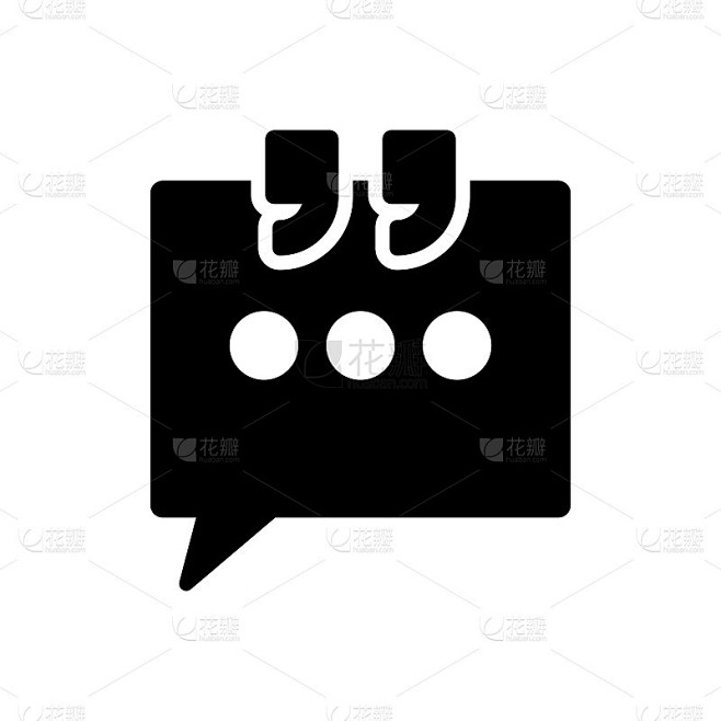 引用图标设计矢量模板插图符号和符号EPS 10在白色背景