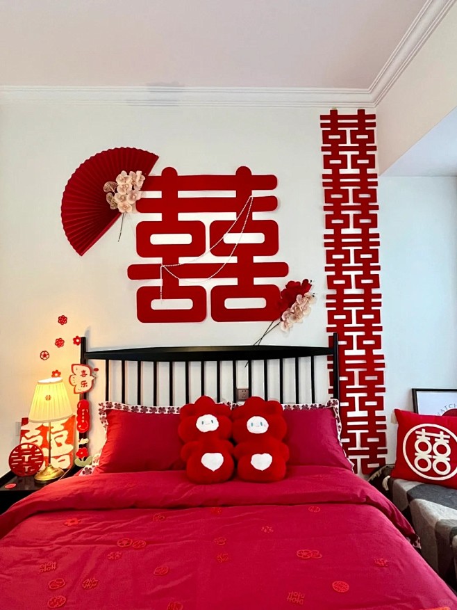 婚房布置 丨爱了爱了 我的浪漫氛围感婚房 _6_阿丁儿喔（备婚版）_来自小红书网页版