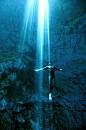 墨西哥的水下河--尤卡坦半岛的【海里的河】这个名为Cenote Angelita的水下河景点的美丽景色深深地迷住了潜水员和摄影师们。各种地质奇观和多样化的气候创造出让人难以相信也是独一无二的生态系统。这个神奇的地方从水面下潜30米时还是淡水。@收藏到花瓣