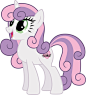 Sweetie Belle, The Later Years by ~Kraysee on deviantART（see her cutie mark）#彩虹小马##小马宝莉##my little pony#