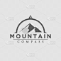 logo mountain landscape concept