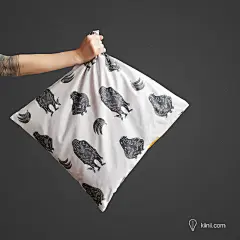 亚麻油毡雕刻与插画，俄罗斯“Ия и Миша Гаас”设计工作室作品 - 手工客，高质量的手工，艺术，设计原创内容分享平台