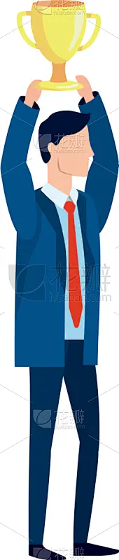 男商人,头像,卡通,商务,专业人员,经理,现代,城市