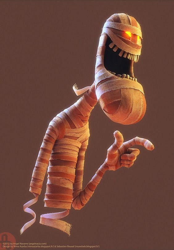 Mummy on Behance