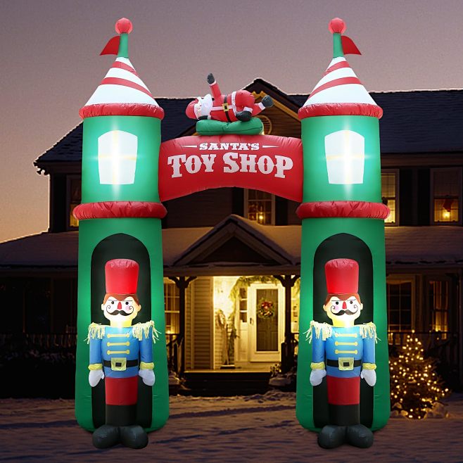 Amazon.com: Christmas Inflatables Archway - Inflatable Outdoor Holiday ...